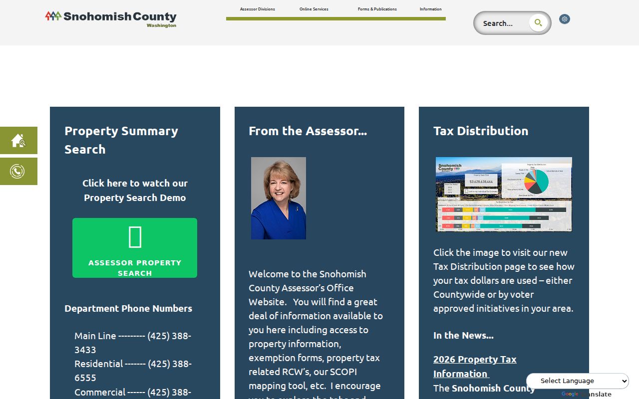 Mukilteo people search using Snohomish County assessor records